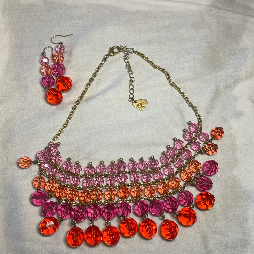 Park Lane necklace and earrings